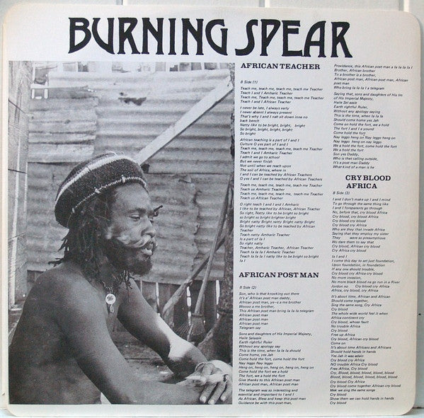 Burning Spear : Hail H.I.M. (LP, Album)