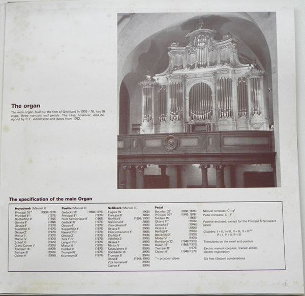 Louis Vierne, Torvald Torén ~ Symphonie No 6 - Triptyque (Vinyl) - Djungel & Jazz