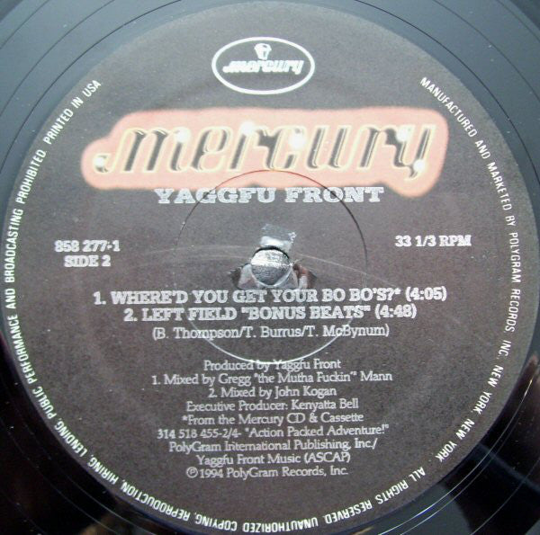 Yaggfu Front : Left Field (12")