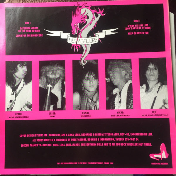 Pussy Galore ~ The Trash Beat'n Blues (Vinyl) - Djungel & Jazz