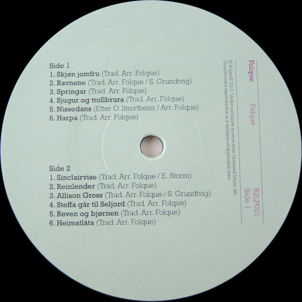 Folque ~ Folque (Vinyl) - Djungel & Jazz