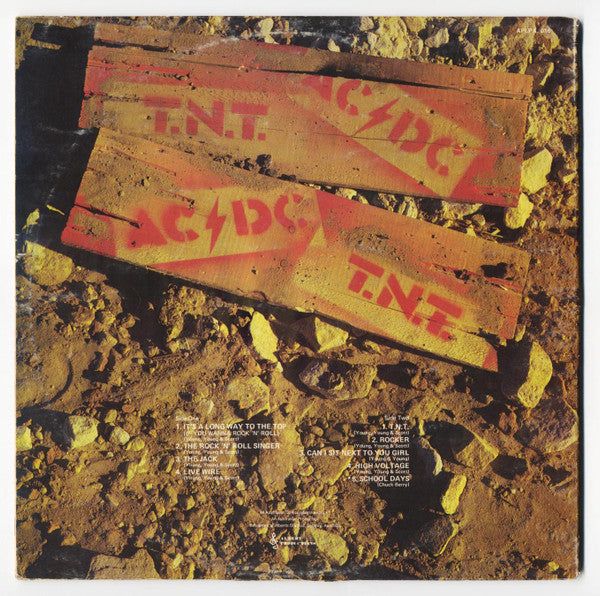 AC/DC : T.N.T. (LP, Album, RE, Bla)