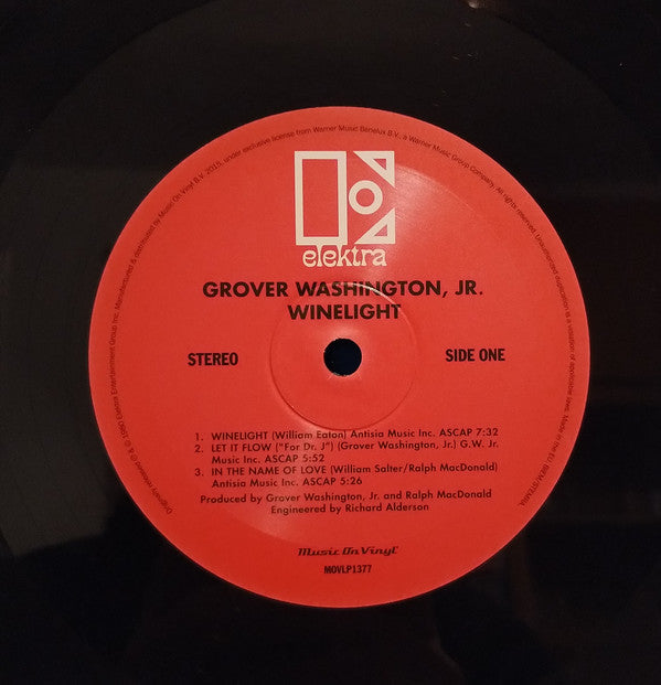 Grover Washington, Jr. ~ Winelight (Vinyl) - Djungel & Jazz