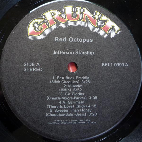 Jefferson Starship ~ Red Octopus (Vinyl) - Djungel & Jazz