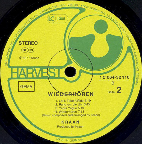 Kraan ~ Wiederhören (Vinyl) - Djungel & Jazz