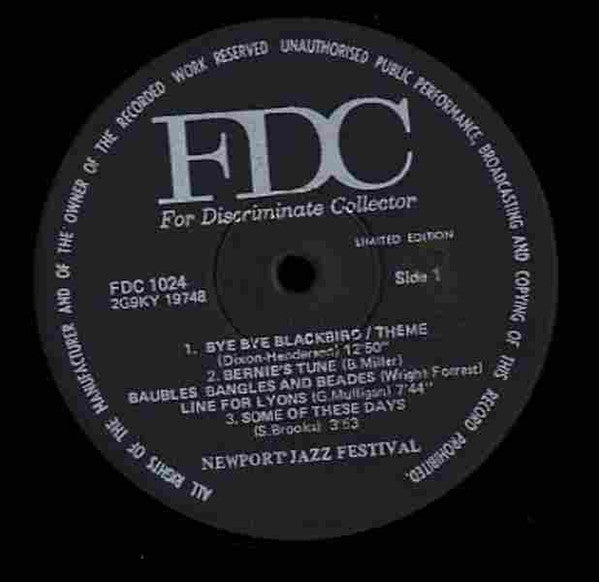 Various ~ Newport Jazz 1958-59 (Vinyl) - Djungel & Jazz