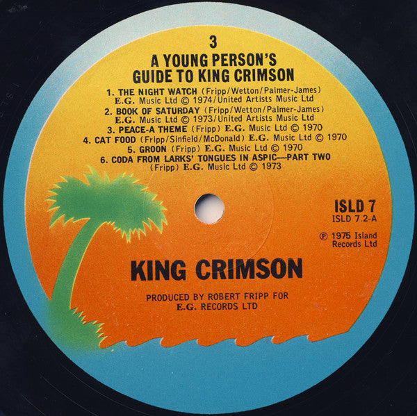 King Crimson ~ The Young Persons' Guide To King Crimson (Vinyl) - Djungel & Jazz
