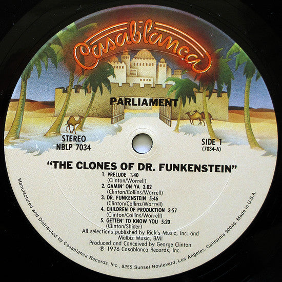 Parliament ~ The Clones Of Dr. Funkenstein (Vinyl) - Djungel & Jazz