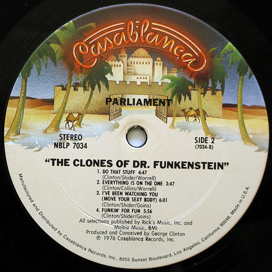 Parliament ~ The Clones Of Dr. Funkenstein (Vinyl) - Djungel & Jazz