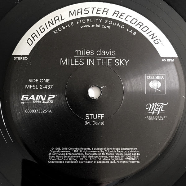 Miles Davis ~ Miles In The Sky (Vinyl) - Djungel & Jazz