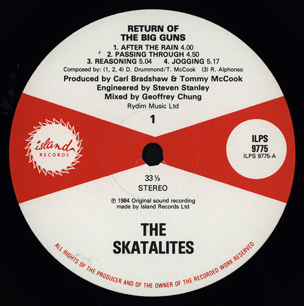 The Skatalites : Return Of The Big Guns (LP, Album)
