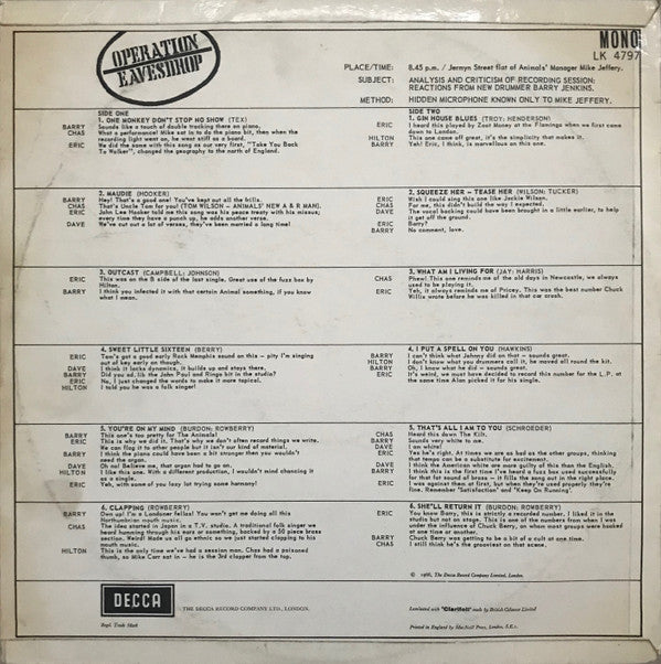 The Animals ~ Animalisms (Vinyl) - Djungel & Jazz