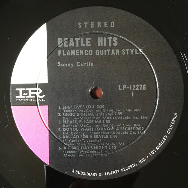 Sonny Curtis ~ Beatle Hits Flamenco Guitar Style (Vinyl) - Djungel & Jazz