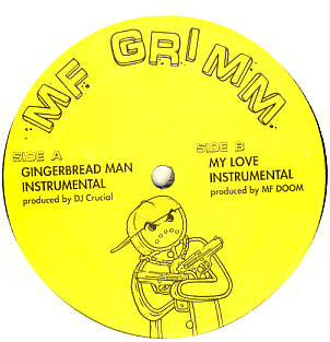 MF Grimm ~ Gingerbread Man (Vinyl) - Djungel & Jazz