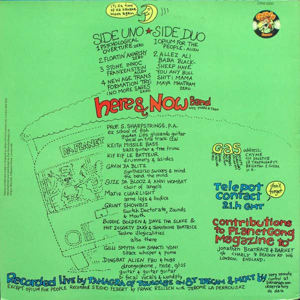 Planet Gong ~ Live Floating Anarchy 1977 (Vinyl) - Djungel & Jazz