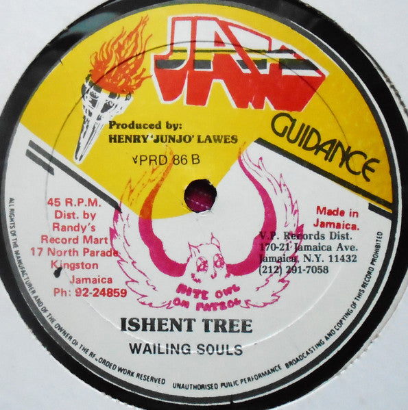 Wailing Souls : Water House Rock (12")