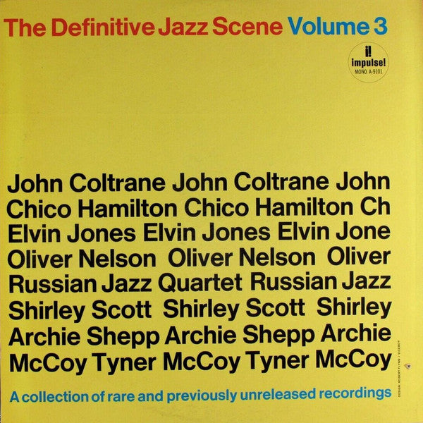 Various ~ The Definitive Jazz Scene Volume 3 (Vinyl) - Djungel & Jazz