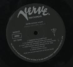 Lester Young : Lester Swings Again (LP, Album, Mono, RE)