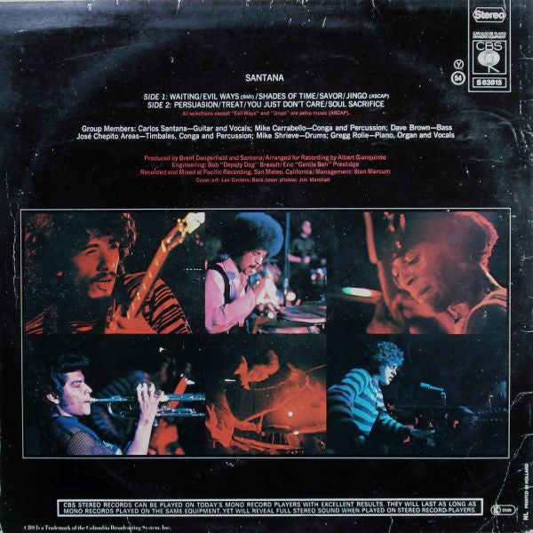 Santana ~ Santana (Vinyl) - Djungel & Jazz