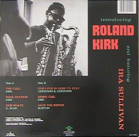Roland Kirk ~ Introducing Roland Kirk (Vinyl) - Djungel & Jazz