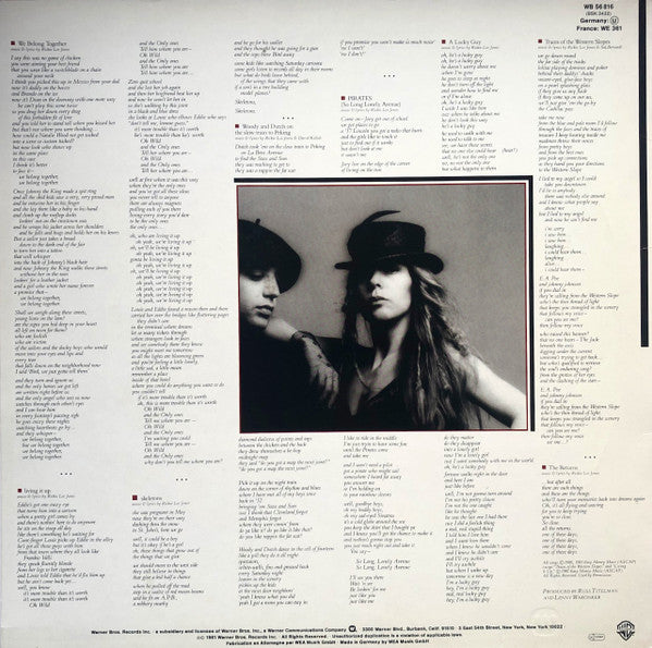 Rickie Lee Jones ~ Pirates (Vinyl) - Djungel & Jazz