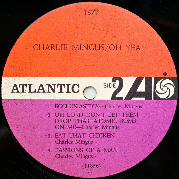 Charles Mingus ~ Oh Yeah (Vinyl) - Djungel & Jazz