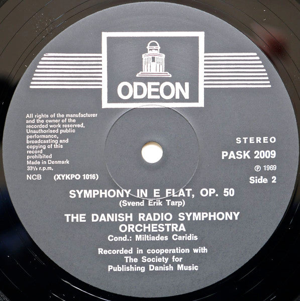 Svend Erik Tarp, Danmarks Radio-Symfoniorkester Og Radio-Kor, Mogens Wöldike, Miltiades Caridis ~ Te Deum, Op. 33 / Symfoni i Es, Op. 50 (Vinyl) - Djungel & Jazz