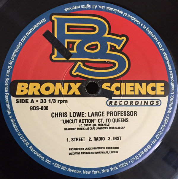 Chris Lowe & Large Professor ~ CT To Queens (Vinyl) - Djungel & Jazz