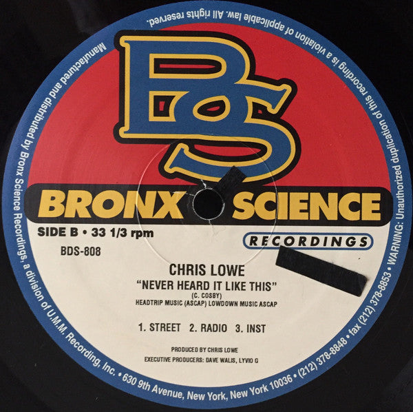 Chris Lowe & Large Professor ~ CT To Queens (Vinyl) - Djungel & Jazz