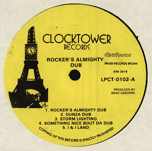 Various : Rockers Almighty Dub (LP, Album)