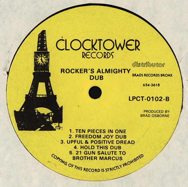 Various : Rockers Almighty Dub (LP, Album)