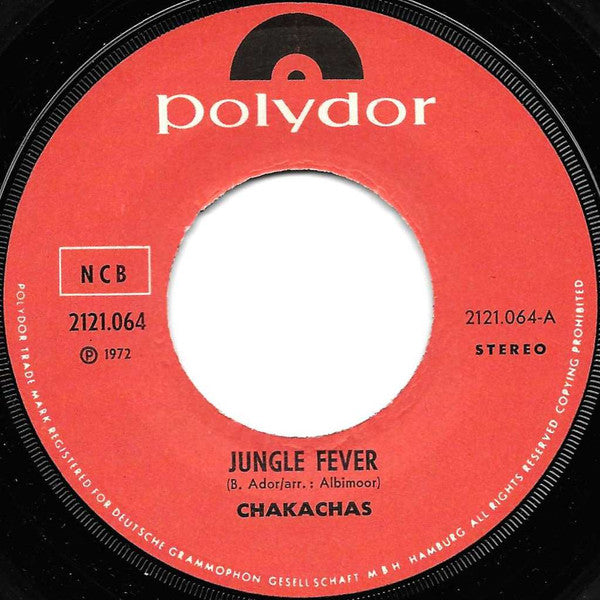 Chakachas : Jungle Fever (7", Single)