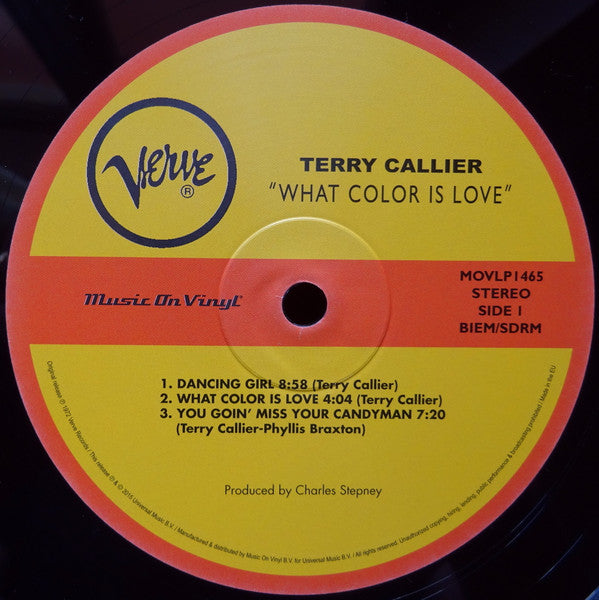 Terry Callier ~ What Color Is Love (Vinyl) - Djungel & Jazz