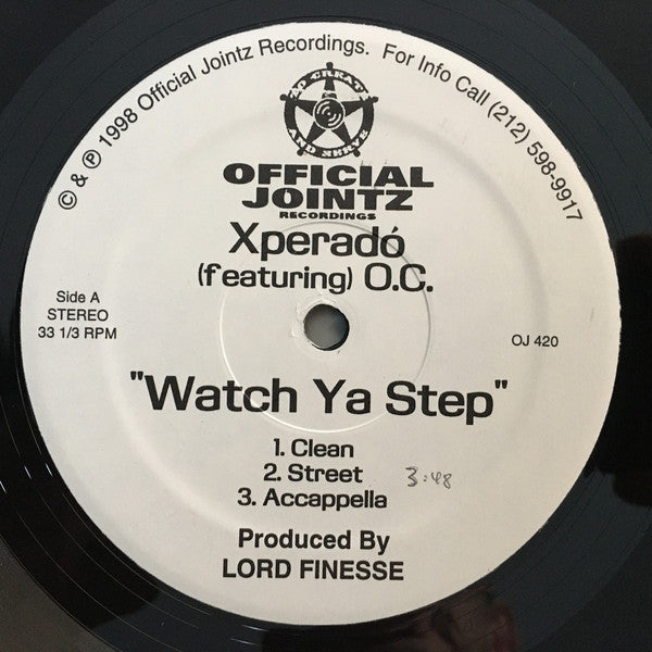 Xperadó ~ Watch Ya Step / Animosity (Vinyl) - Djungel & Jazz