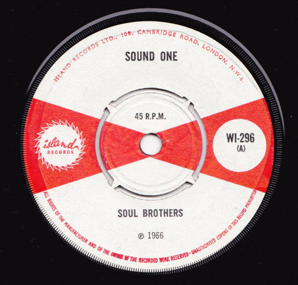 Soul Brothers / The Martine ~ Sound One / Grandfather's Clock (Vinyl) - Djungel & Jazz
