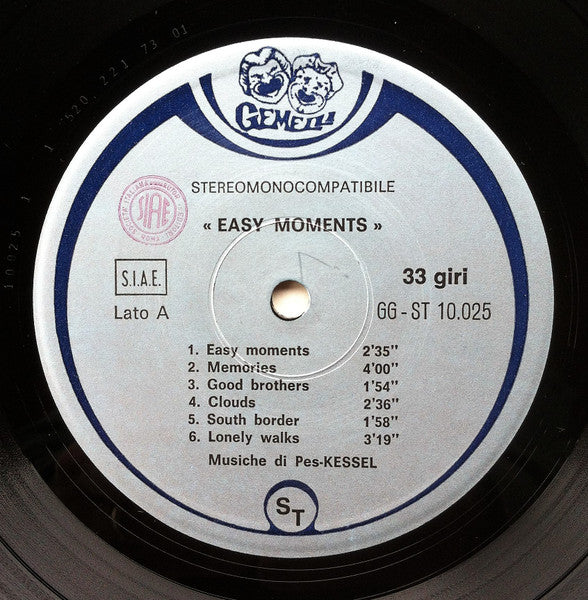 Carlo Pes - Barney Kessel : Easy Moments (LP)