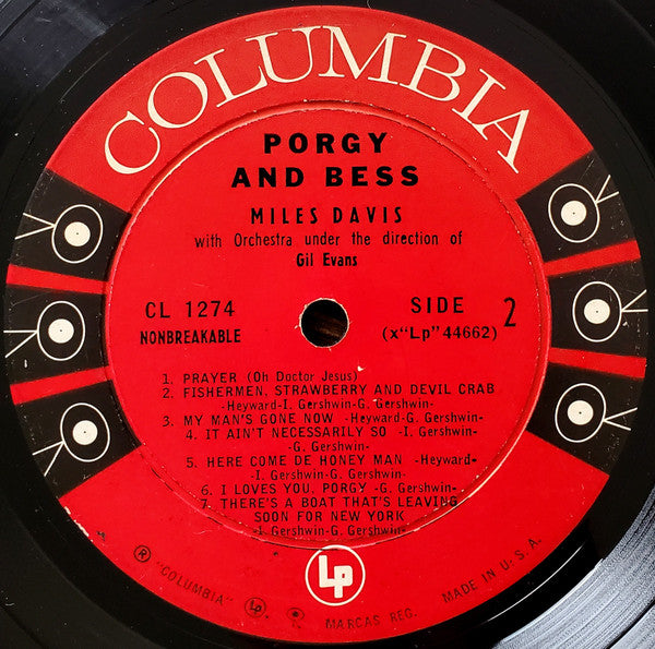 Miles Davis ~ Porgy And Bess (Vinyl) - Djungel & Jazz