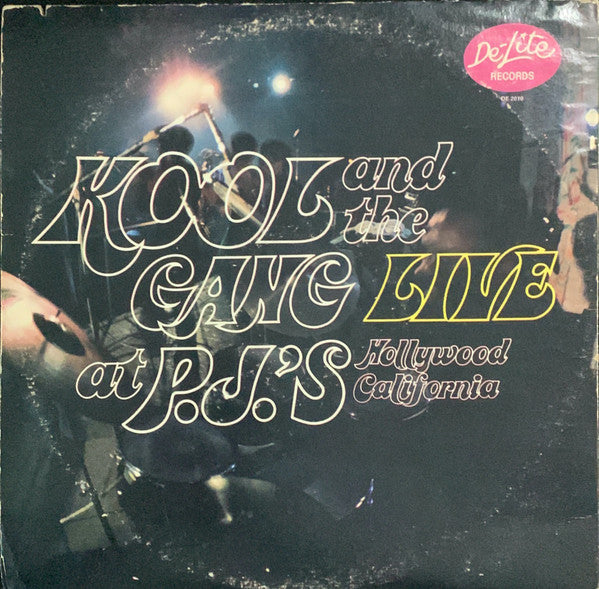 Kool And The Gang* : Live At P.J.'s (LP, Album, Gat)