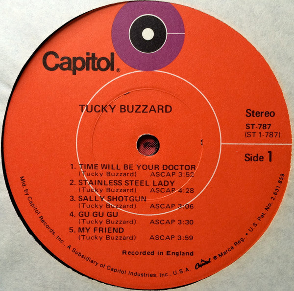 Tucky Buzzard ~ Tucky Buzzard (Vinyl) - Djungel & Jazz