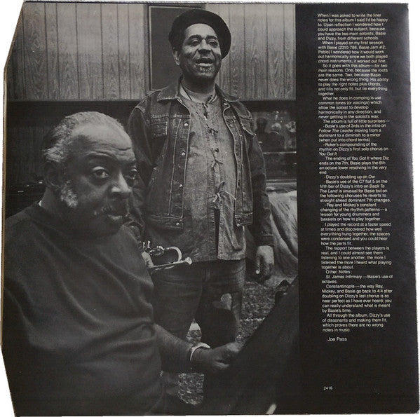 Count Basie & Dizzy Gillespie ~ The Gifted Ones (Vinyl) - Djungel & Jazz