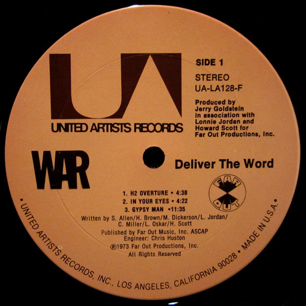 War ~ Deliver The Word (Vinyl) - Djungel & Jazz