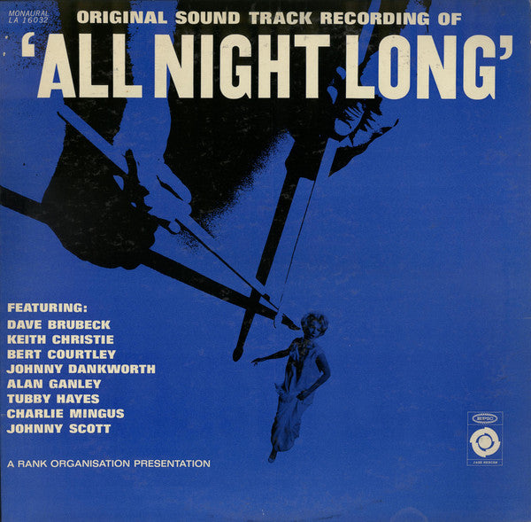 Various ~ Music From The Soundtrack All Night Long (Vinyl) - Djungel & Jazz