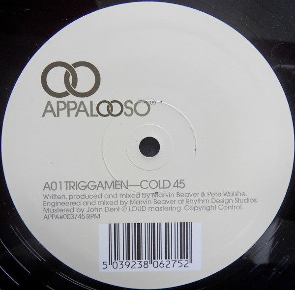 Triggamen : Cold 45 / From The Hip (12")