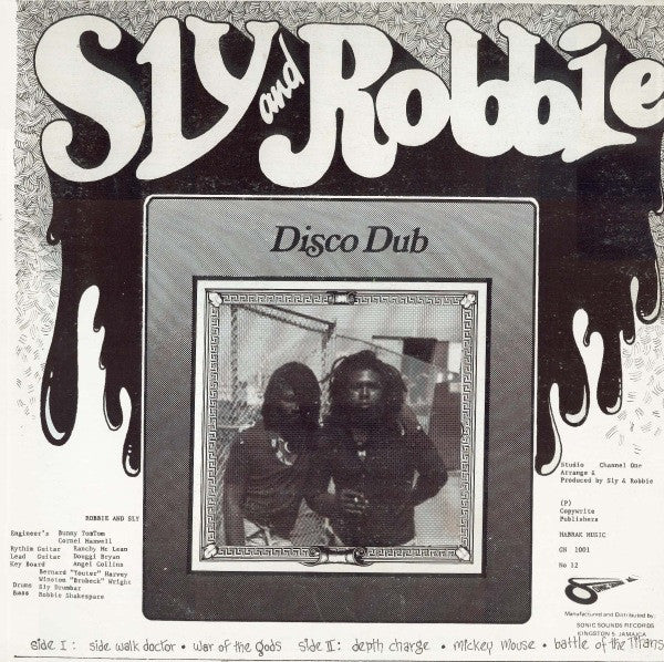 Sly & Robbie : Disco Dub (LP, Album)