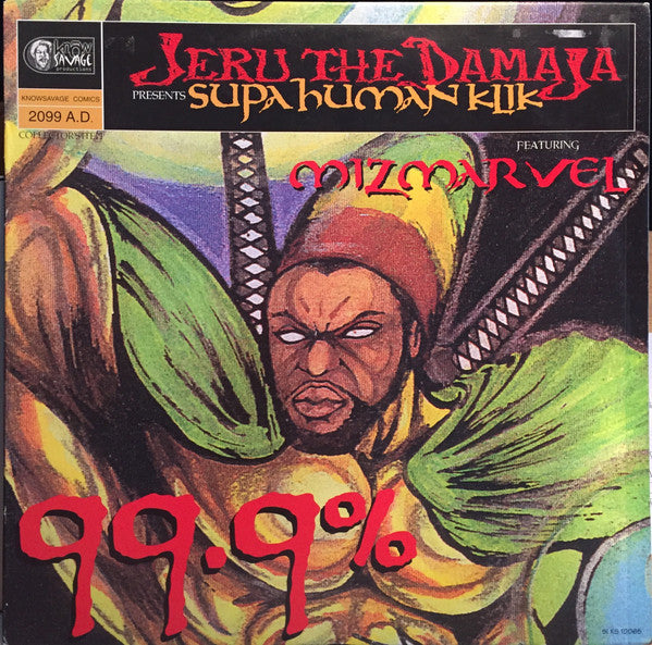 Jeru The Damaja ~ 99.9% (Vinyl) - Djungel & Jazz