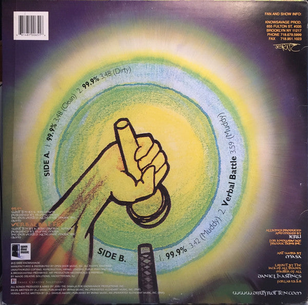 Jeru The Damaja ~ 99.9% (Vinyl) - Djungel & Jazz