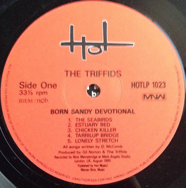 The Triffids ~ Born Sandy Devotional (Vinyl) - Djungel & Jazz