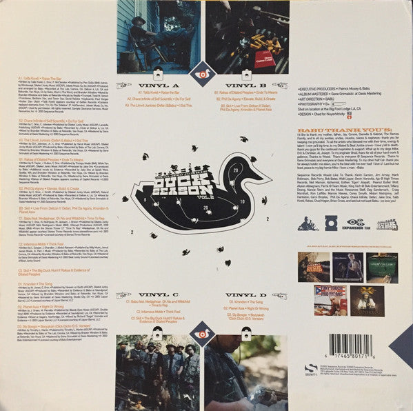 Babu The Dilated Junkie* : Duck Season Vol. 2 (2xLP, Album)