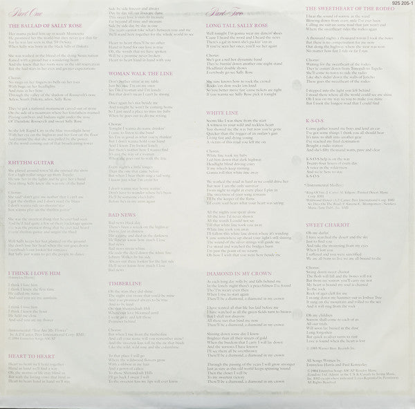 Emmylou Harris ~ The Ballad Of Sally Rose (Vinyl) - Djungel & Jazz