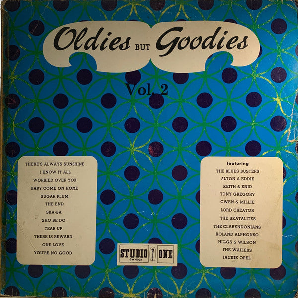 Various : Oldies But Goodies Vol. 2 (LP, Comp, RE)
